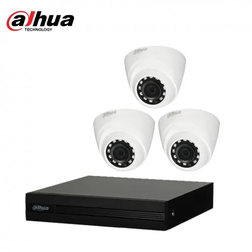 Dahua 3 Unit HD CC Camera Package