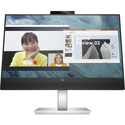 HP M24 23.8-Inch FHD IPS Eye Care Webcam Monitor