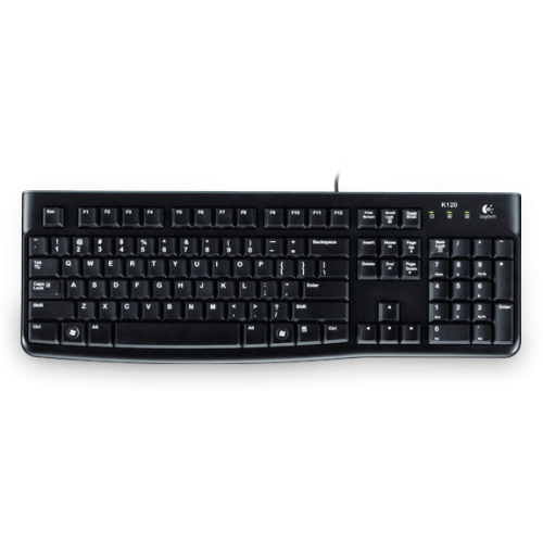 Logitech K120 Usb Keyboard With Bangla Black