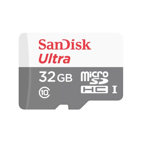 SanDisk Ultra 32GB Class-10 100mbps Micro SDHC UHS-I Memory Card (SDSQUNR-032G-G