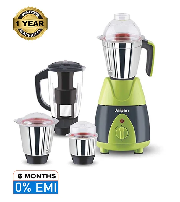 Jaipan Fruttica 1000W Mixer Grinder with Juicer 4 in 1 SS Jars
