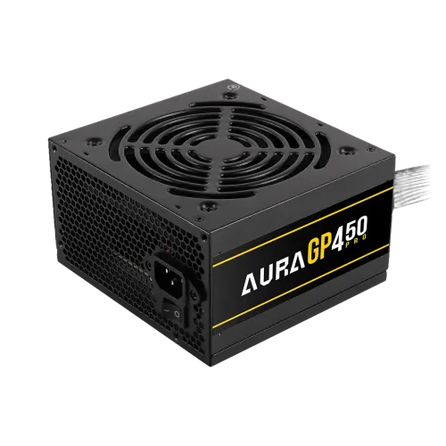 Gamdias AURA GP450 PRO 450W 80 Plus White Certified ATX Power Supply Black