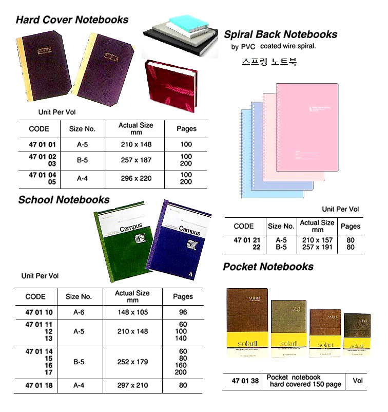 470138 POCKET NOTEBOOK HARD COVERED, 150PAGE