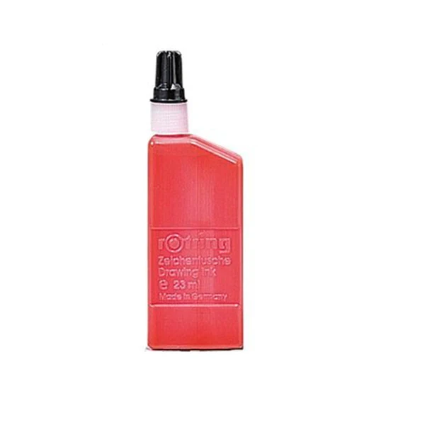 ROTRING PEN INK, 23 ML, RED – BTL