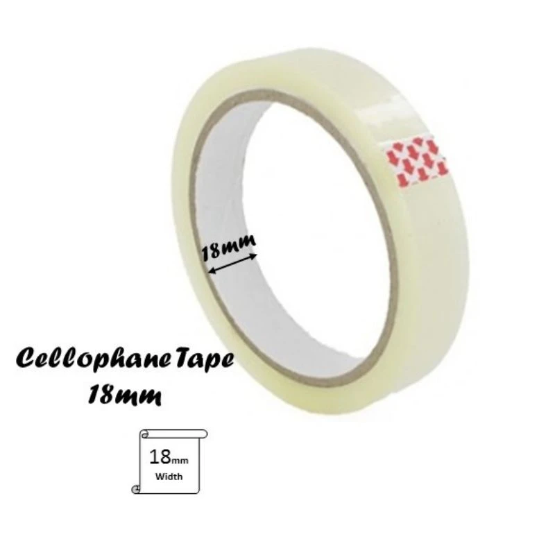471252 TAPE CELLOPHANE 18MMX35MTRS